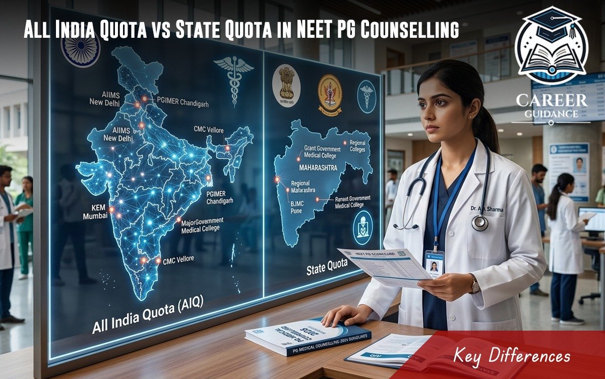 All India Quota vs State Quota in NEET PG Counselling: Key Differences
